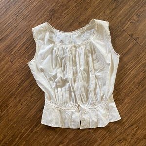 Vintage corset cover top